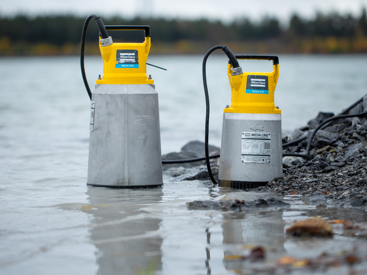 Electric submersible pump WEDA mine application outside 3